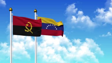 Kutuptaki ANGOLA ve Venezuela bayrakları alfa kanalına dahil.