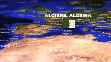 Algiers 'den Buenos Aires' e bayrak iğneli uçuş