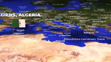 Algiers 'den Wellington' a bayrak iğneli uçuş.