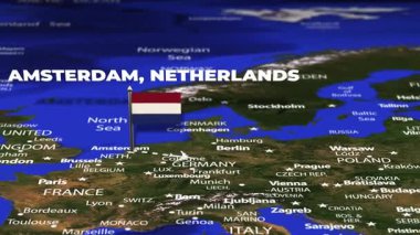 Amsterdam 'dan Kabil' e bayrak iğneleriyle Afganistan 'a uçuş