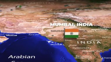 Bombay 'dan Hindistan' a, Amsterdam 'a, Arminya' ya bayrak iğneleriyle uçuş