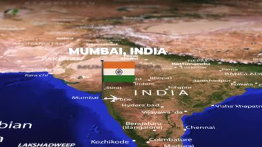 Mumbai 'den Naypyidaw' a MYANMAR ARMENIA 'ya bayrak iğneleriyle uçuş