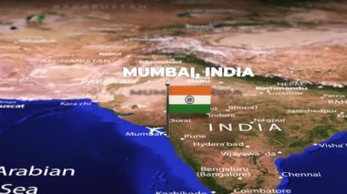 Mumbai Hindistan 'dan Tahran' a bayrak iğneleriyle İRAN ARMENYA uçuşu