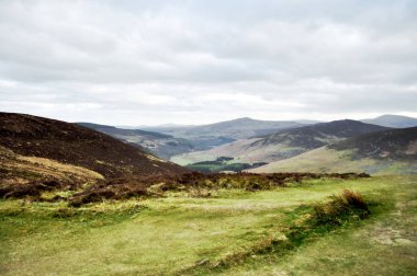  Beautiful landscape. Lough Tay lake, Ireland.