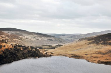  Beautiful landscape. Lough Tay lake, Ireland.