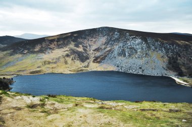  Beautiful landscape. Lough Tay lake, Ireland.