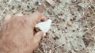 Eşsiz Doğal Taş Şablonlarını Kapat Renk ve Jeolojik Detaylar