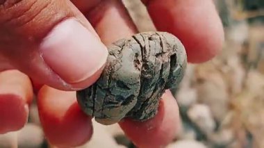 Eşsiz Doğal Taş Şablonlarını Kapat Renk ve Jeolojik Detaylar