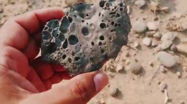 Eşsiz Doğal Taş Şablonlarını Kapat Renk ve Jeolojik Detaylar