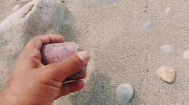 Eşsiz Doğal Taş Şablonlarını Kapat Renk ve Jeolojik Detaylar