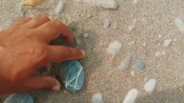 Eşsiz Doğal Taş Şablonlarını Kapat Renk ve Jeolojik Detaylar