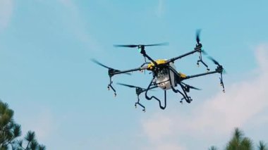 Hexacopter Tarım Drone Teknolojisi Verimli Ekin Spreyi