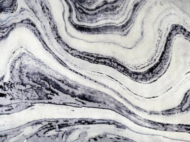 Soyut resimli bulut, fırçalanmış ve dalgalı desenli grafiksel arkaplan. Maviyle, kahverengiyle, grisiyle ve bej rengiyle boyanmış. Rastgele grunge ve kirli halı dikişsiz arkaplan dokusu