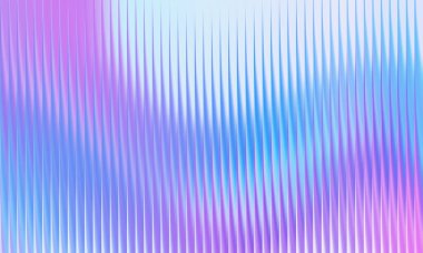 Pembeden maviye ve açık mor renge pürüzsüz bir gradyanı olan soyut dikey tırtıklı yüzey.