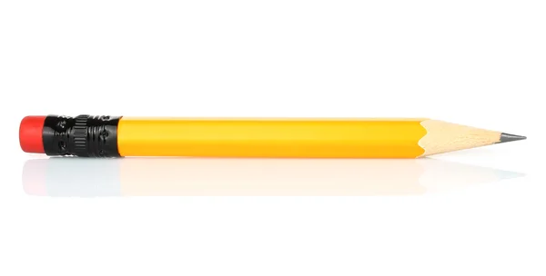 Pencil on a white background — Stock Photo, Image