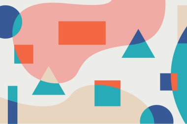 Renkli Soyut Arkaplan EPS Vektörü