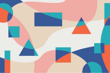 Renkli Soyut Arkaplan EPS Vektörü