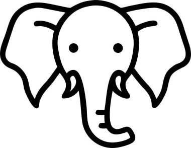 Hayvan fil simgesi biçiminde