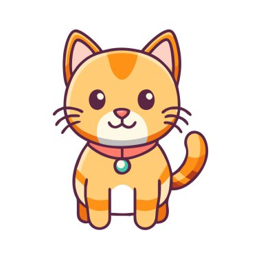 şirin kedi maskot simgesi