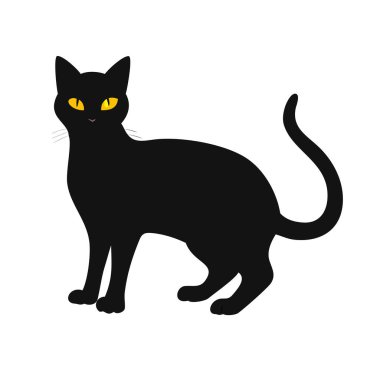 kedi simgesi, siyah renk