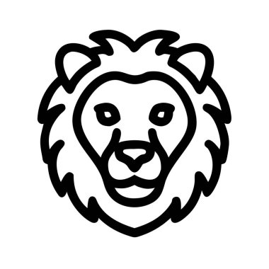 Aslan başlığı simgesi, özet biçimi