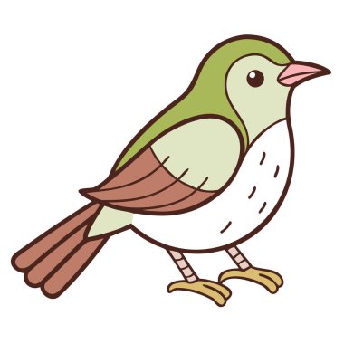 sevimli küçük kuş simgesi