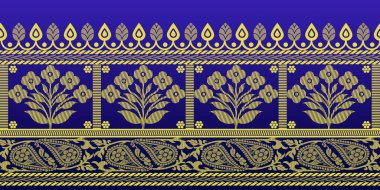 güzel grafik sari tasarımı ve bu sari tasarımı Hint stili ki bu tekstil moda endüstrisi için ve duvar kağıdı arkaplanı olarak kullanılabilir ve web sitesi bg bu stil Hindistan kökenlidir 