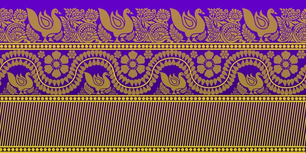 güzel grafik sari tasarımı ve bu sari tasarımı Hint stili ki bu tekstil moda endüstrisi için ve duvar kağıdı arkaplanı olarak kullanılabilir ve web sitesi bg bu stil Hindistan kökenlidir 