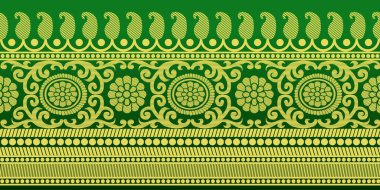 güzel grafik sari tasarımı ve bu sari tasarımı Hint stili ki bu tekstil moda endüstrisi için ve duvar kağıdı arkaplanı olarak kullanılabilir ve web sitesi bg bu stil Hindistan kökenlidir