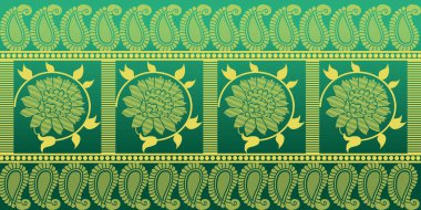 güzel grafik sari tasarımı ve bu sari tasarımı Hint stili ki bu tekstil moda endüstrisi için ve duvar kağıdı arkaplanı olarak kullanılabilir ve web sitesi bg bu stil Hindistan kökenlidir 