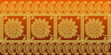güzel grafik sari tasarımı ve bu sari tasarımı Hint stili ki bu tekstil moda endüstrisi için ve duvar kağıdı arkaplanı olarak kullanılabilir ve web sitesi bg bu stil Hindistan kökenlidir 