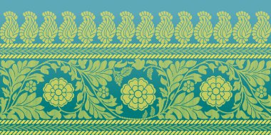 güzel grafik sari tasarımı ve bu sari tasarımı Hint stili ki bu tekstil moda endüstrisi için ve duvar kağıdı arkaplanı olarak kullanılabilir ve web sitesi bg bu stil Hindistan kökenlidir 