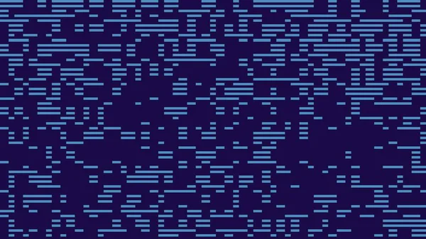 Koyu mavi üzerinde mavi dikdörtgenleri olan soyut dijital veri akış arkaplanı