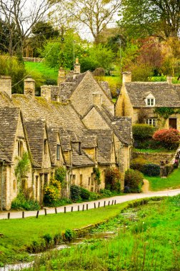 Bibury Cottages, İngiltere 