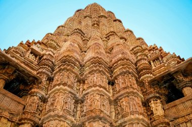 Khajuraho temples, Rajasthan, India  clipart
