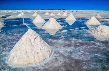 Uyuni tuz Çölü, Bolivya