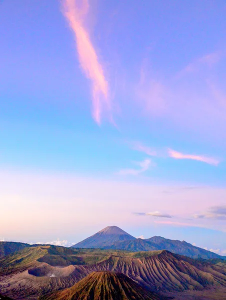 Soluppgången vid Mount Bromo — Stockfoto