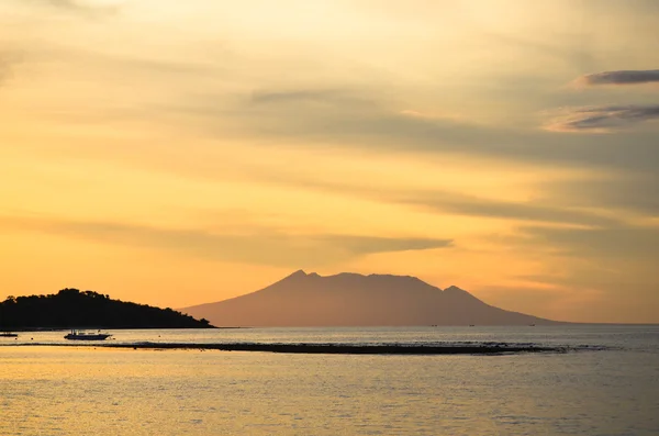 Günbatımı, Pemuteran, Bali, Endonezya — Stok fotoğraf