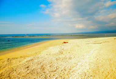 Deniz manzarası, Gili Air, Endonezya