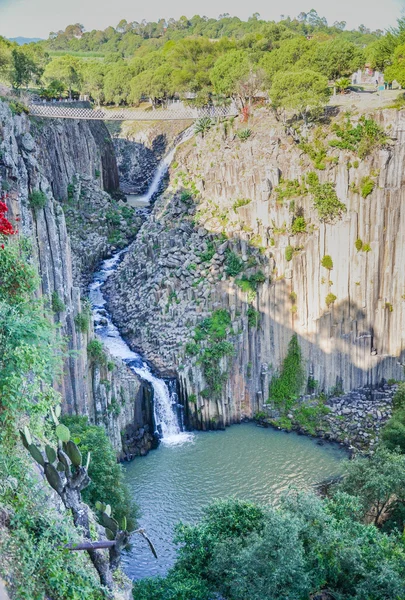 Kanyon, Santa Maria Regla, Huasca de Ocampo Meksika. 16 Mayıs