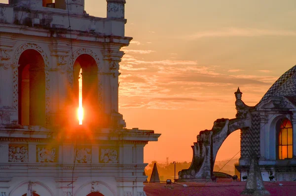 Sunrise, Puebla City, Meksika. 17 Mayıs