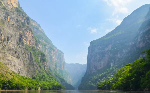 Sumidero Canyon, Chiapas, México — Fotografia de Stock