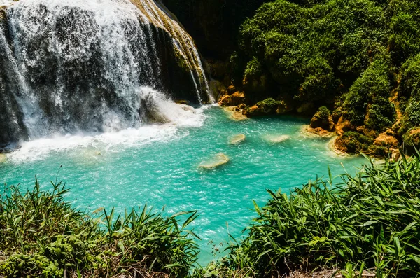 El Chiflon Waterfall, Chiapas, Mexico. May 21 — Stock Photo, Image