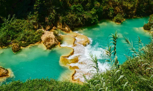 Waterfall, Chiapas, Mexico. May 21 — Stock Photo, Image