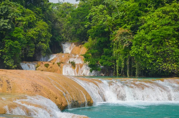 Agua Azul Waterfalls, Chiapas, Mexico — Stock Photo, Image