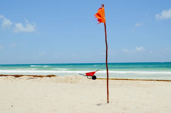 Tulum beach, Yucatán, México — Foto de Stock