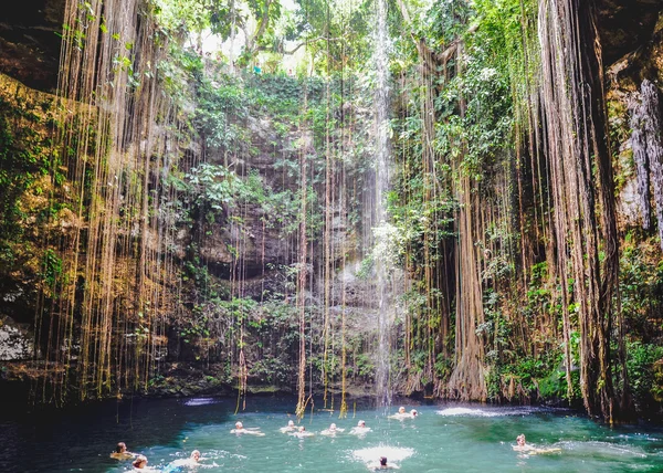 Ik Kil Cenote, Yucatan, Mexico Royalty Free Stock Images