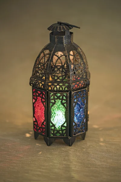 Lanterna Ramadan pe timp de noapte — Fotografie, imagine de stoc