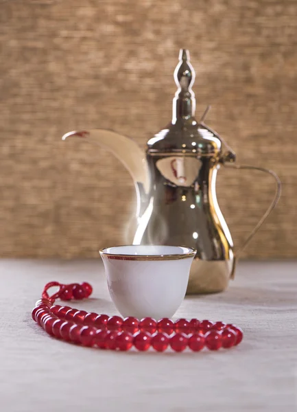 Арабский кофе с даллой — стоковое фото