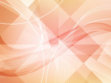 Geometrik şekillerle vektör arka plan.